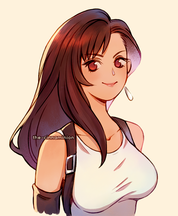 tifa lockhart (final fantasy and 1 more) drawn by thar_chandran