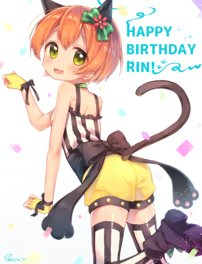 hoshizora rin (love live! and 2 more) drawn by komachi_pochi