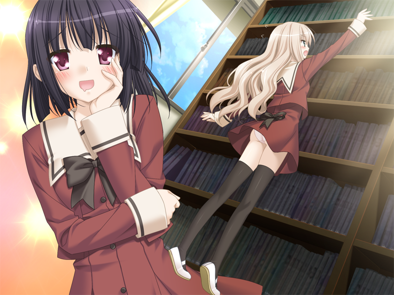 kawamura reo and sawaguchi mai (sono hanabira ni kuchizuke wo and 1 more) drawn by kani_biimu