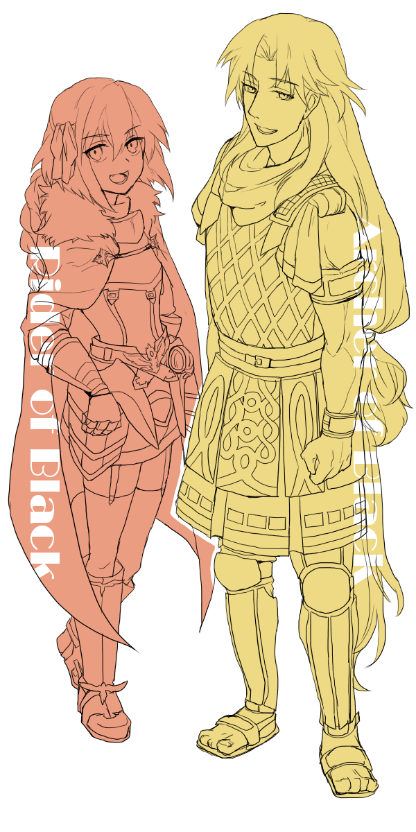 astolfo and chiron (fate and 1 more) drawn by woodrice
