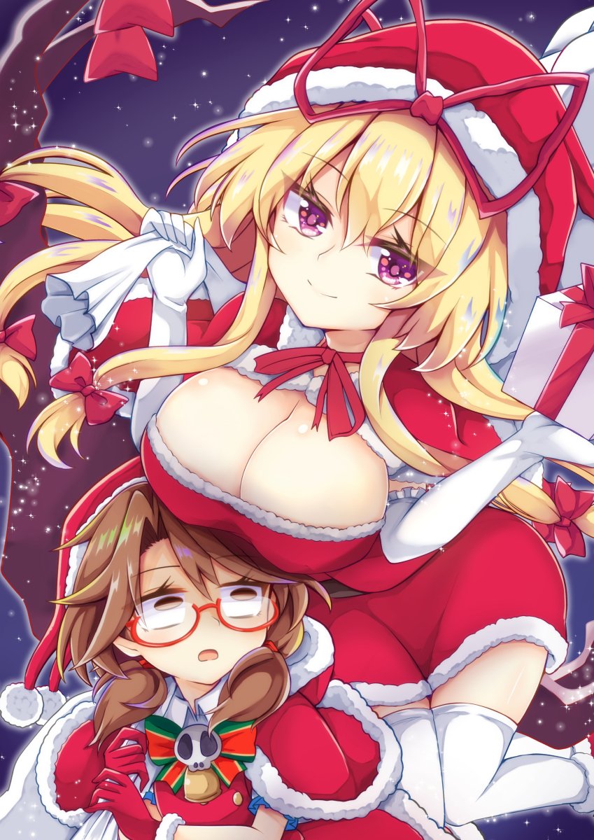yakumo yukari and usami sumireko (touhou) drawn by keyaki_chimaki