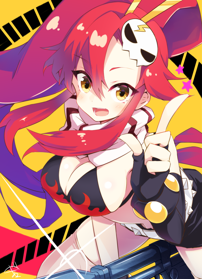 yoko littner (tengen toppa gurren lagann) drawn by amagasa_nadame