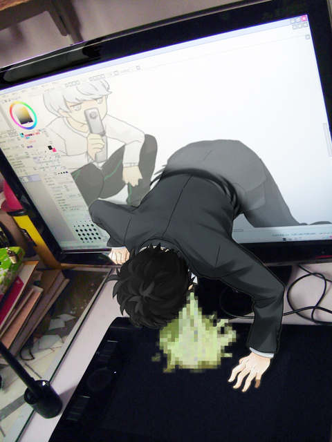 narukami yu and adachi tooru (persona and 2 more) drawn by sunday31