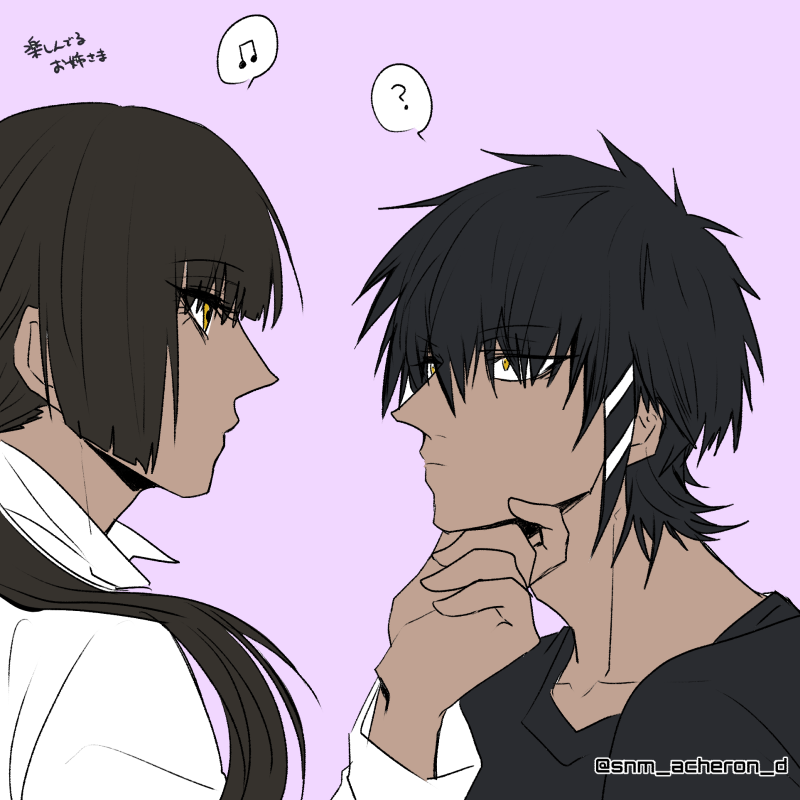 lulu bell and tryde (d.gray-man) drawn by seto_satoru