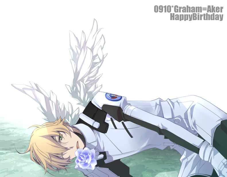 graham aker (gundam and 1 more) drawn by nesu