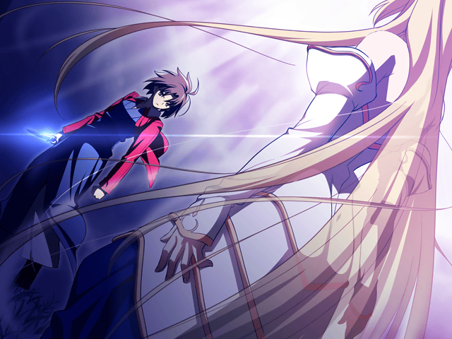 arcueid brunestud, ryougi shiki, and archetype earth (tsukihime and 1 more) drawn by takeuchi_takashi