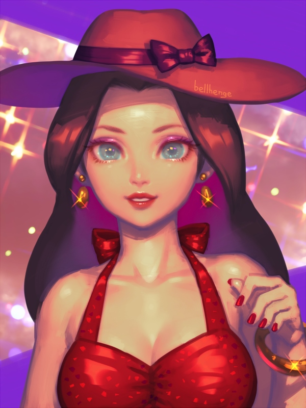 pauline (mario and 1 more) drawn by bellhenge