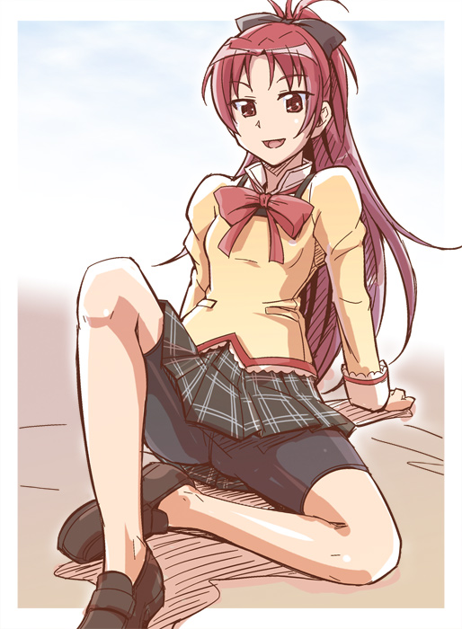 sakura kyoko (mahou shoujo madoka magica) drawn by e20