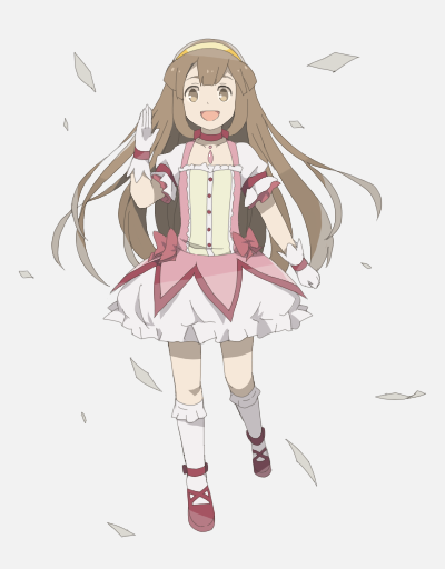 kaname madoka, nanobana kinako, and yuuki aoi (mahou shoujo madoka magica and 3 more) drawn by mio_(jian_wei)