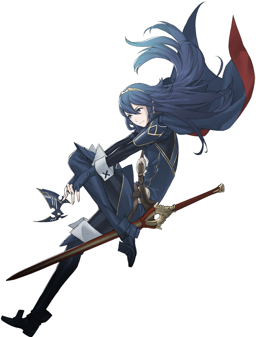 lucina and marth (fire emblem and 1 more) drawn by kozaki_yuusuke