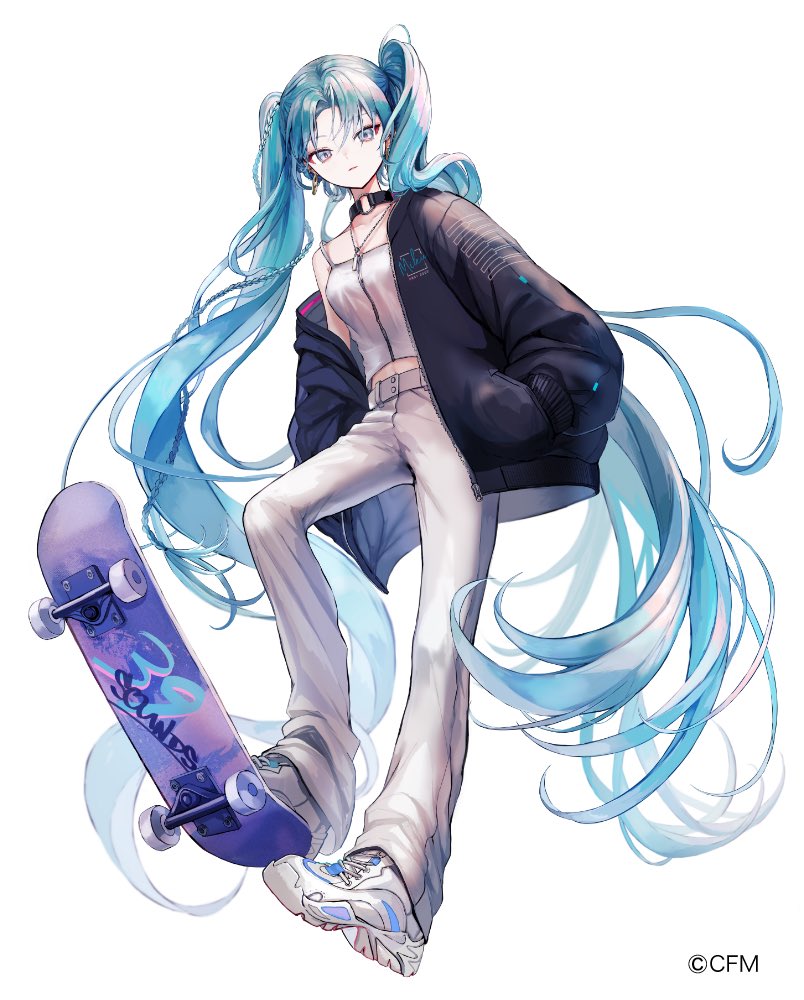 hatsune miku (vocaloid and 1 more) drawn by pipi_(pipinavigation)
