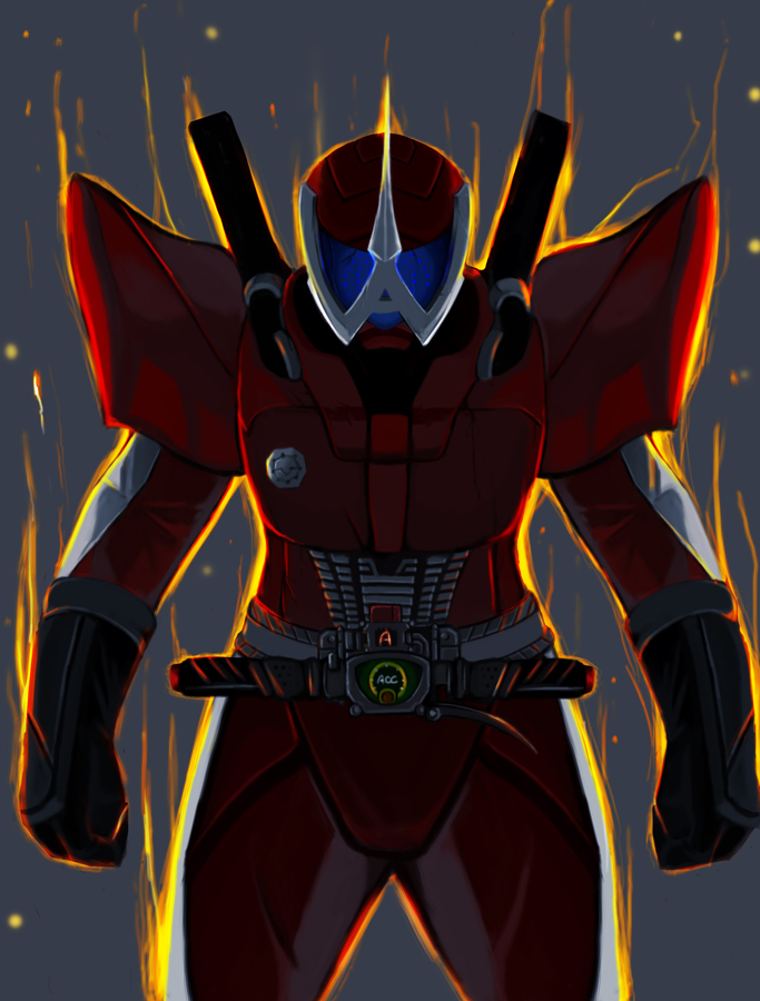 kamen rider accel (kamen rider and 1 more) drawn by mr_chwadee