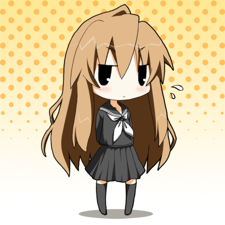 aisaka taiga (toradora!) drawn by kohinata_sora