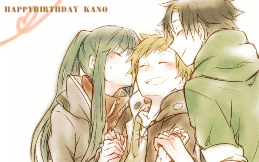 kido tsubomi, kano shuuya, and seto kousuke (kagerou project) drawn by mihaya_(a-ta-i)
