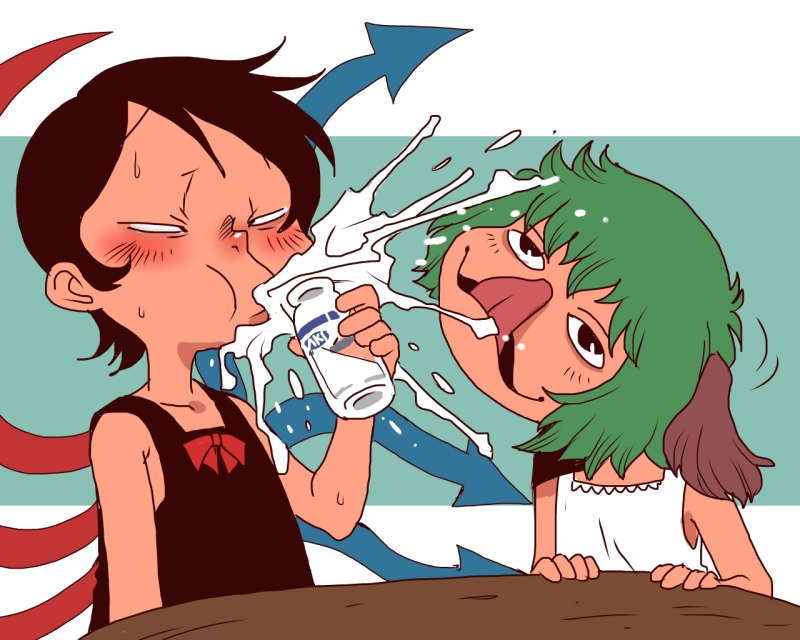 houjuu nue and kasodani kyouko (touhou) drawn by onikobe_rin