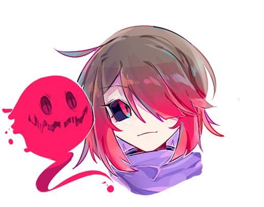 bete noire and akumu (undertale and 1 more) drawn by cream076