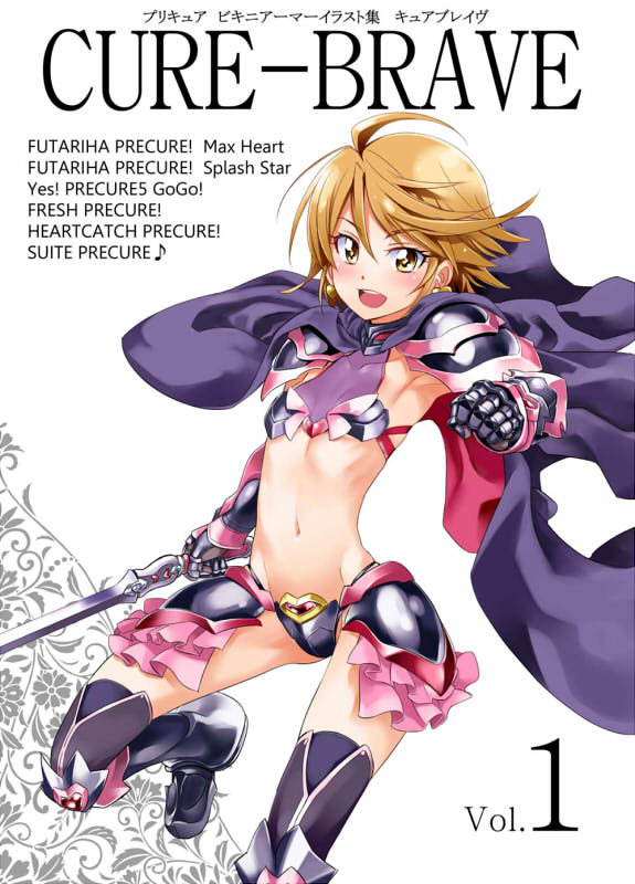 misumi nagisa and cure black (precure and 1 more) drawn by kurose_kousuke