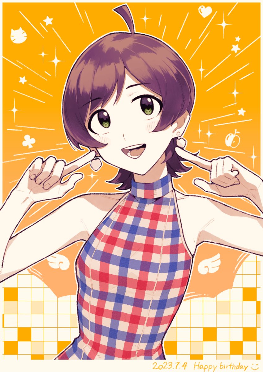kinoshita hinata (idolmaster and 2 more) drawn by efwc