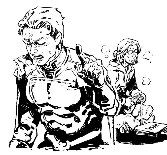 homelander and shibazaki yousuke (sega and 2 more) drawn by ireading
