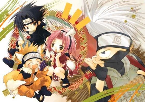 haruno sakura, uzumaki naruto, uchiha sasuke, and hatake kakashi (naruto)