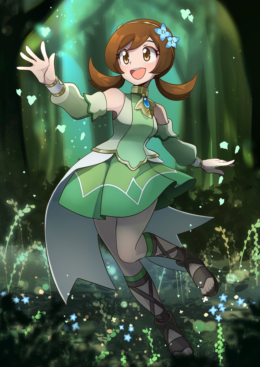 lyra (pokemon and 1 more) drawn by cerise