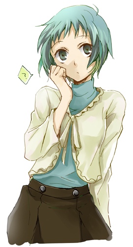 yamagishi fuuka (persona and 1 more) drawn by tsuji_yuzu