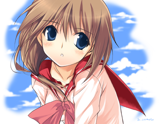komaki ikuno (to heart and 1 more) drawn by uemoto_masato