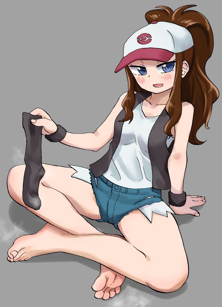 hilda (pokemon and 1 more) drawn by yuzu_gin_(pika97)