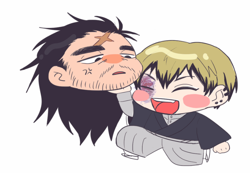 zen'in naoya and zen'in jinichi (jujutsu kaisen) drawn by nchitan3