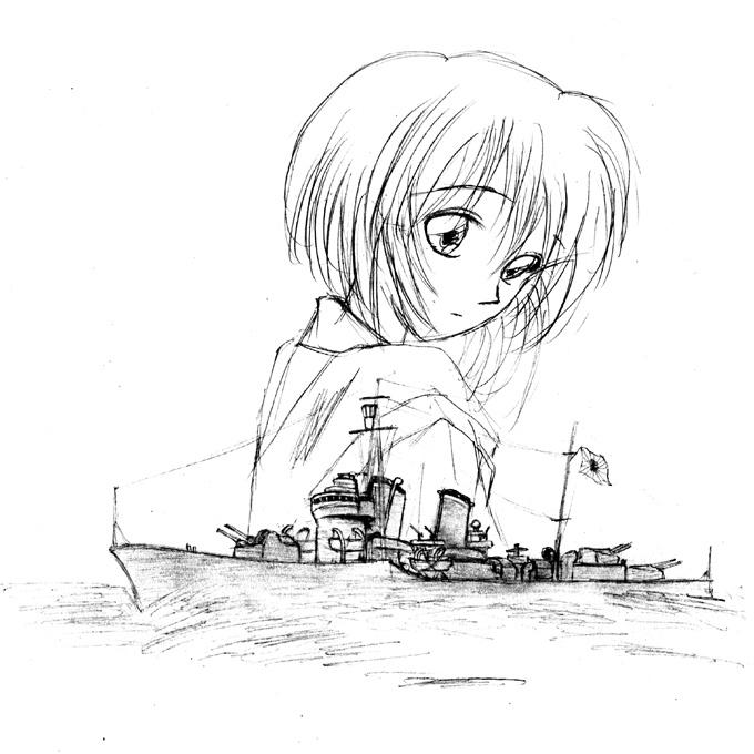 ayanami rei (neon genesis evangelion) drawn by shibasaki_kaoru