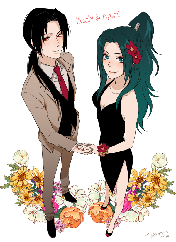 uchiha itachi (original and 1 more) drawn by temari114