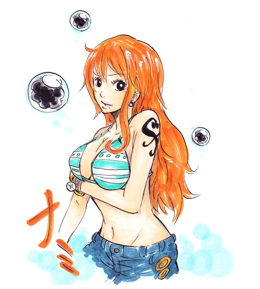 nami (one piece) drawn by 1nuga-24mukya-o-wa-higasi