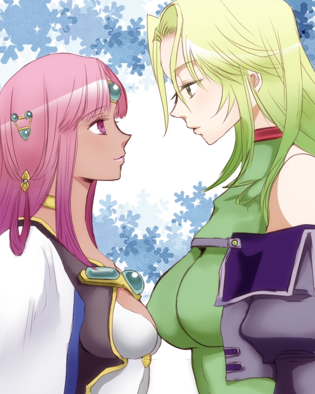 lamia loveless and ariel org (super robot wars and 2 more) drawn by gorogorogoroo