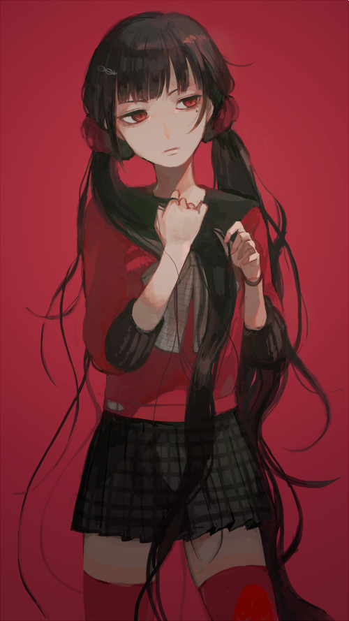 harukawa maki (danganronpa and 1 more) drawn by 10_sida