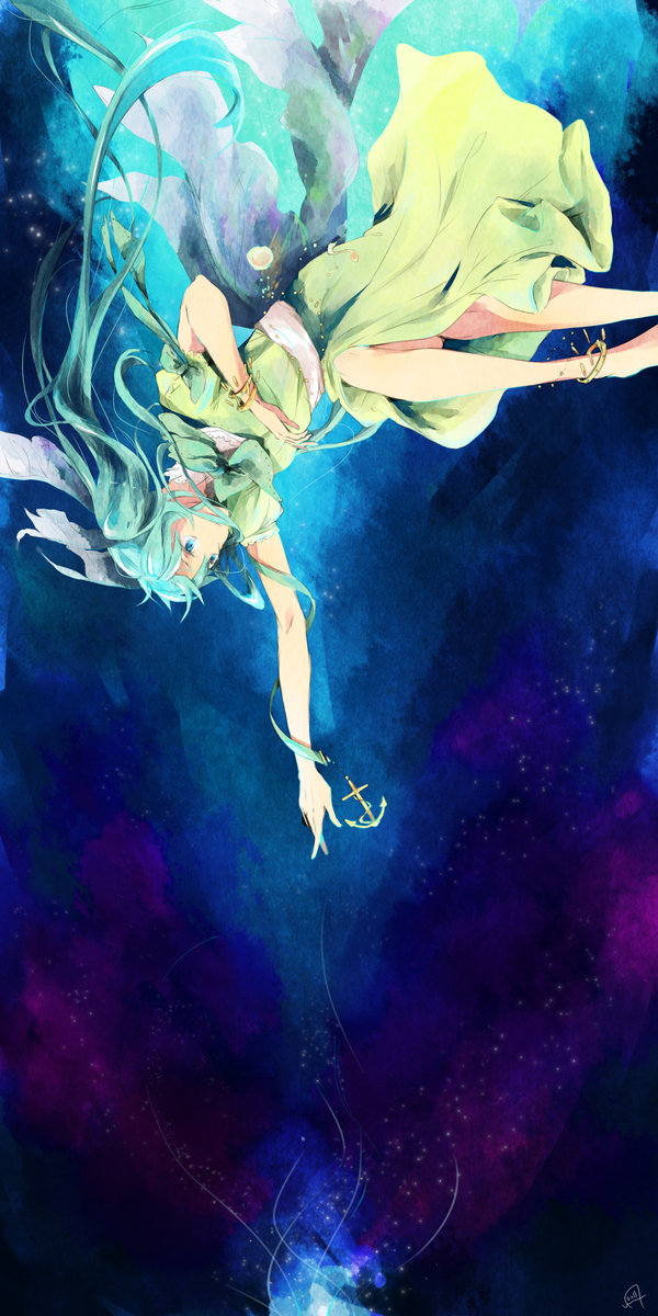 hatsune miku (vocaloid) drawn by onedayfour