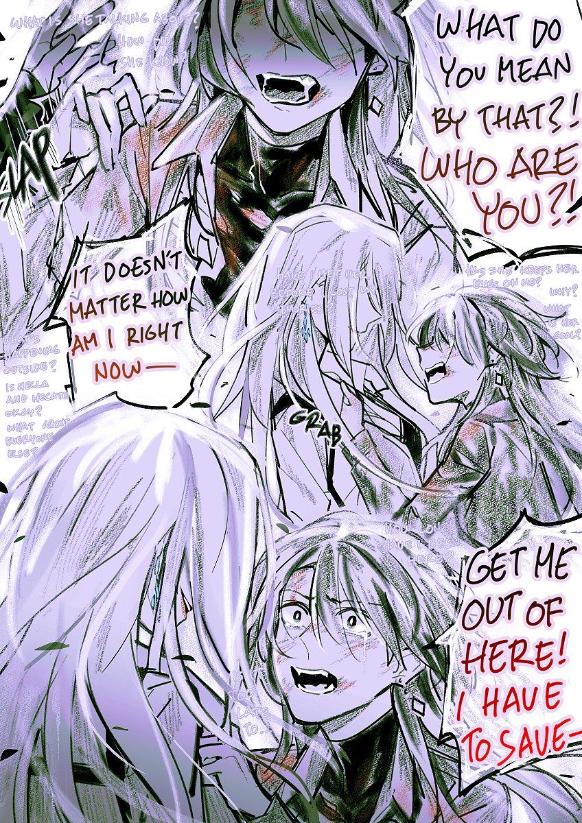 chief, female chief, and suspect r (path to nowhere) drawn by aiwairanai