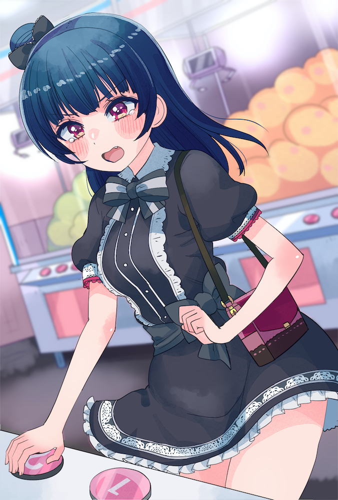 tsushima yoshiko (love live! and 1 more) drawn by cream_(nipakupa)