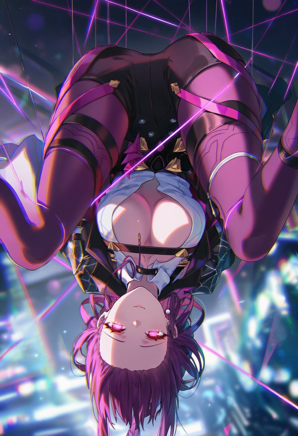 kafka (honkai and 1 more) drawn by raaivault