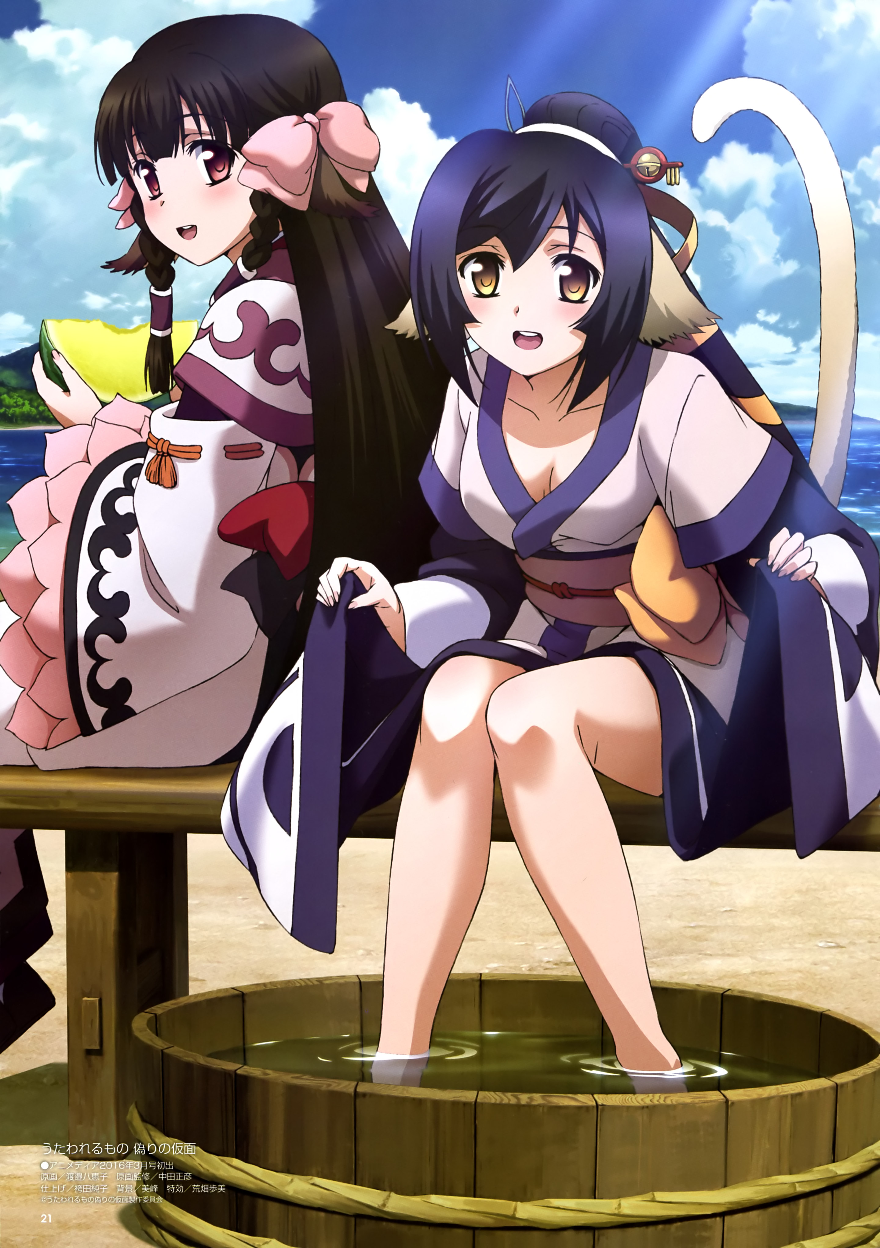 Kuon And Rurutie Utawarerumono And 1 More Drawn By Watanabe Yaeko Danbooru