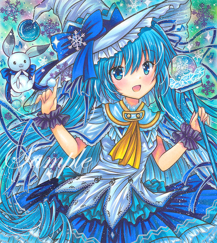 hatsune miku, yuki miku, and rabbit yukine (vocaloid) drawn by rui_(sugar3)