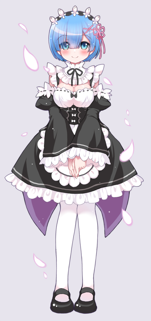 rem (re:zero kara hajimeru isekai seikatsu) drawn by kawanobe