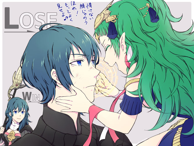 female byleth, male byleth, and sothis (fire emblem and 2 more) drawn by totototope