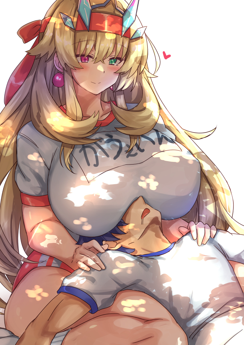 fujimaru ritsuka and barghest (fate and 1 more) drawn by satou_(kuso-neet)