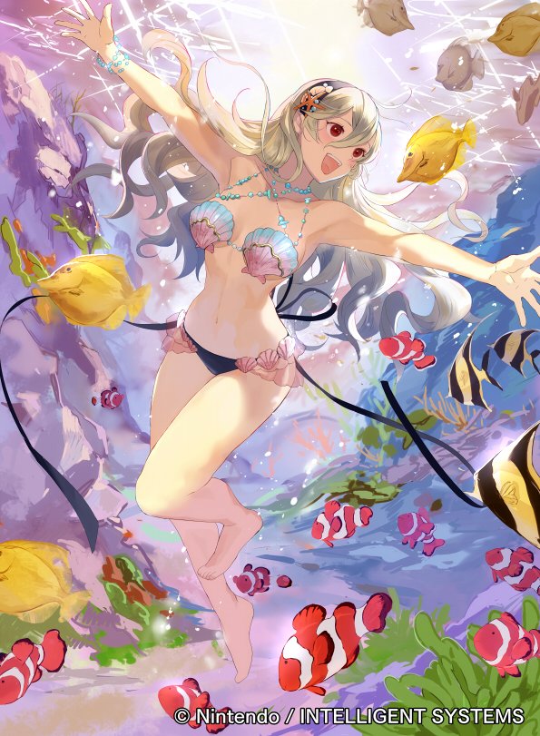 female corrin (fire emblem and 2 more) drawn by mayo_(becky2006)
