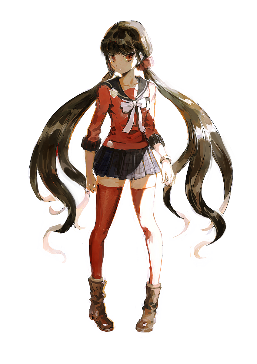 harukawa maki (danganronpa and 1 more) drawn by aoki_(fumomo)