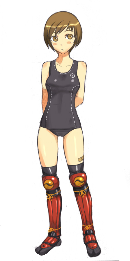 satonaka chie (persona and 1 more) drawn by em_(totsuzen_no_hakike)