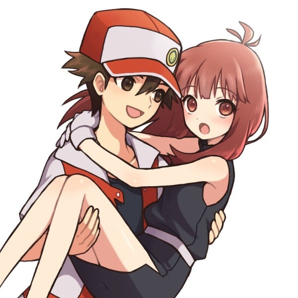red and green (pokemon and 1 more) drawn by agata_(agatha)