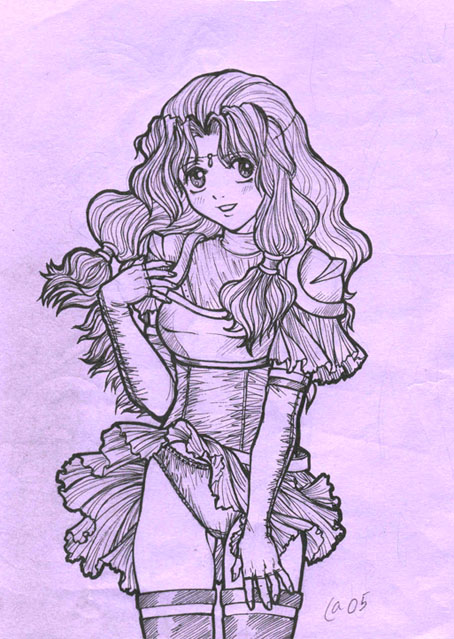 florina (fire emblem and 1 more) drawn by autumn-sacura