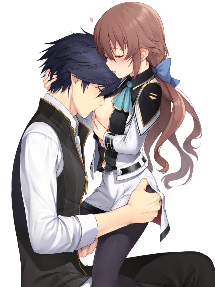 rean schwarzer and towa herschel (eiyuu densetsu and 2 more) drawn by hakuleg