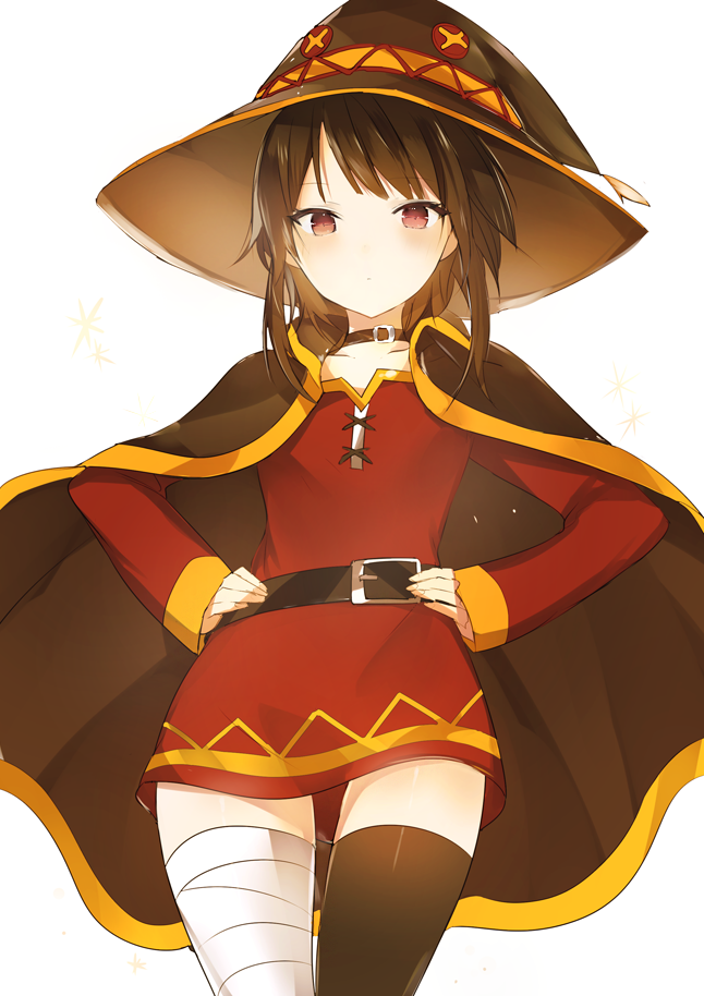 megumin (kono subarashii sekai ni shukufuku wo!) drawn by lpip